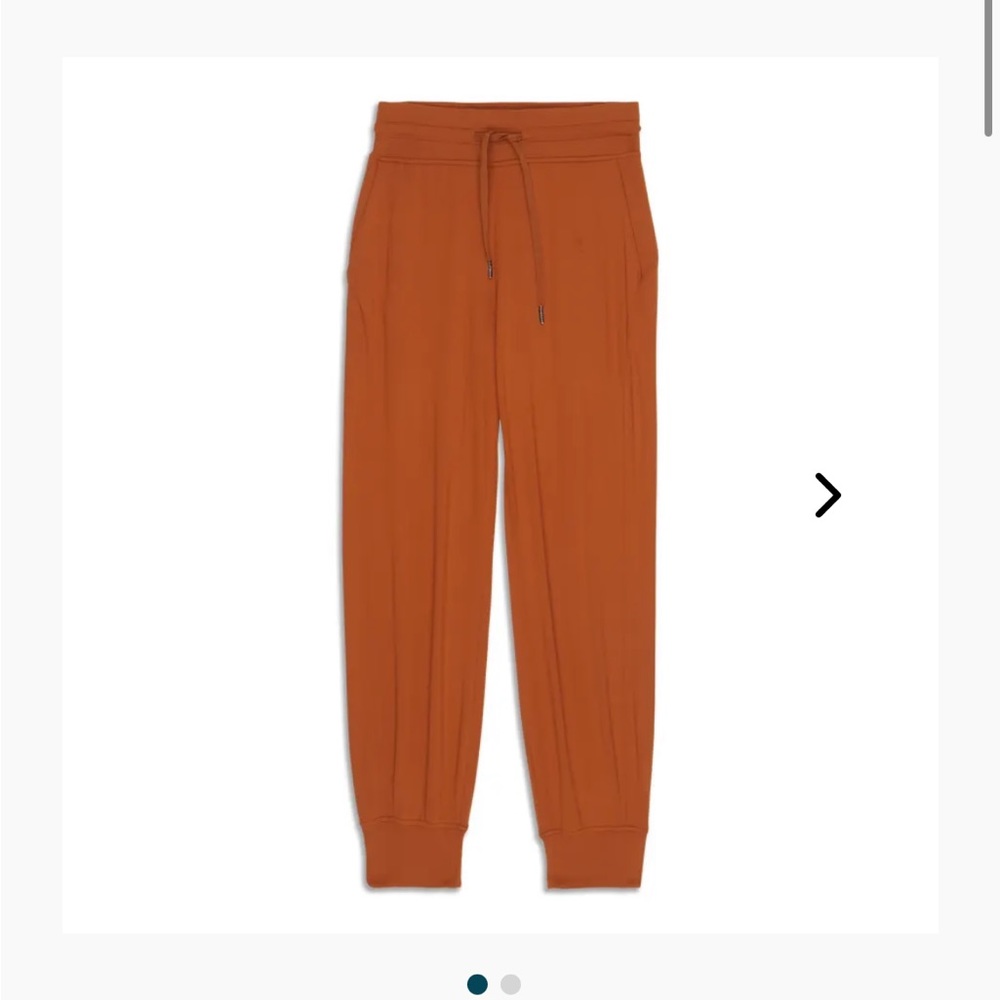 Lululemon ready to rulu joggers full length pant- butternut brown size 4